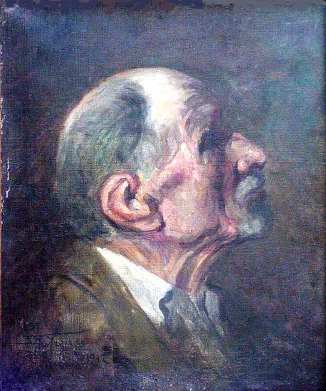 head of an old man